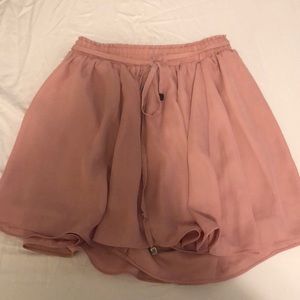 Pink shorts